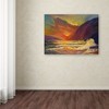 Trademark Fine Art Manor Shadian 'Hawaiian Coastal Sunset' Canvas Art, 18x24 MA0818-C1824GG